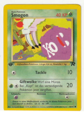 Smogon 1 Edition 58/82 - Team Rocket - Deutsch - Excellent