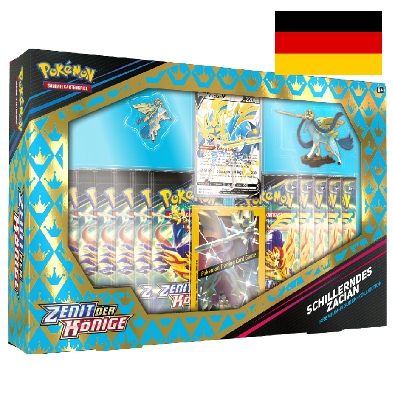 Zenit der Könige Premium Figuren Kollektion Schimmerndes Zacian - Deutsch